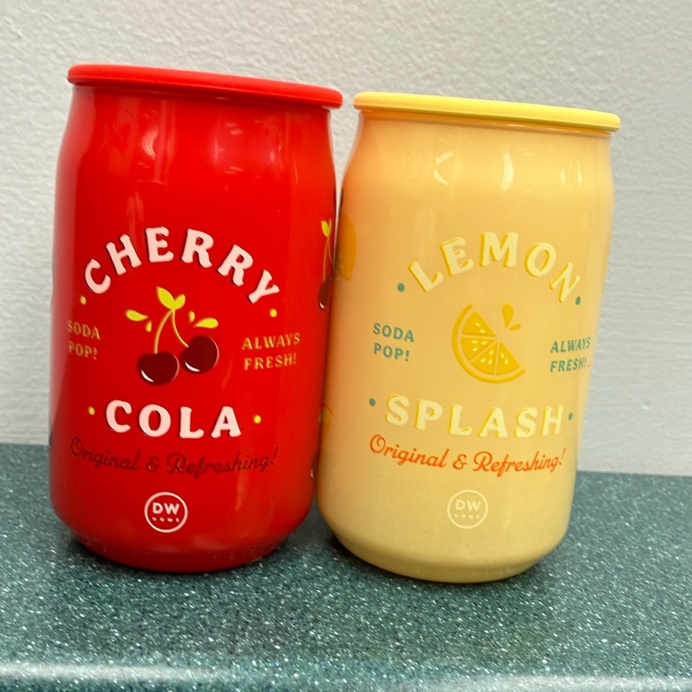 Soda pop candles